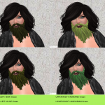 Green Beards with text