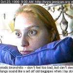 ScreenCap from Jennifer Ringley's Lifecast Webcast "Jennicam" circa 1996 - 2003